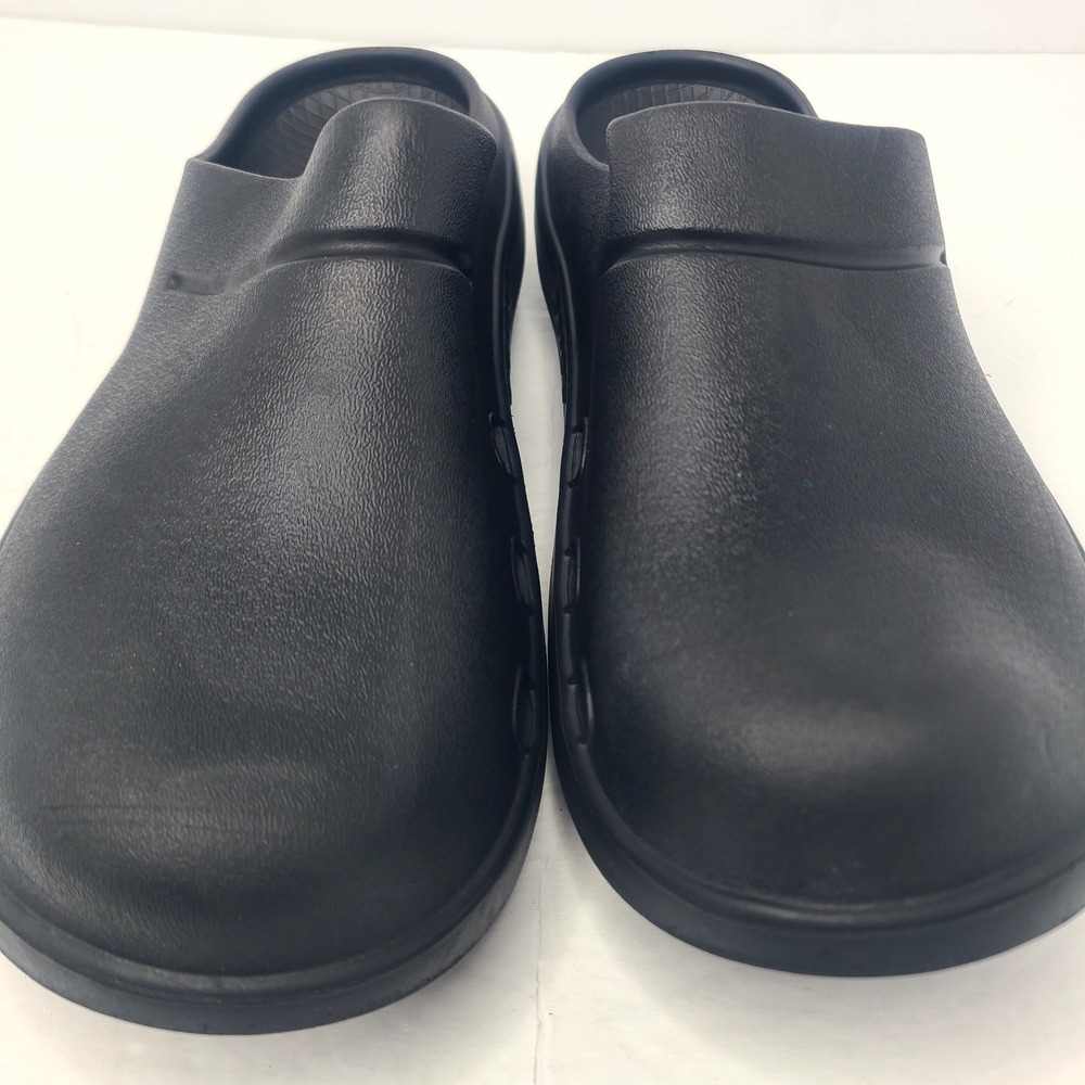 OOFOS OOcloog Casual Slip On Recovery Unisex Black Clogs Men 41 EU 8M 10W - Picture 5 of 9
